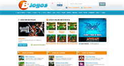 Desktop Screenshot of bjogos.com.br